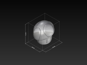 super mario mushroom toad 3d print ready model 3D 프린트 모델
