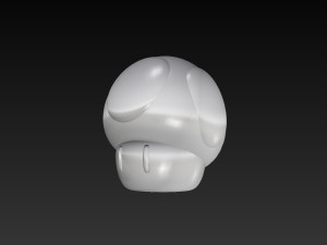super mario mushroom toad 3d print ready model 3D 프린트 모델