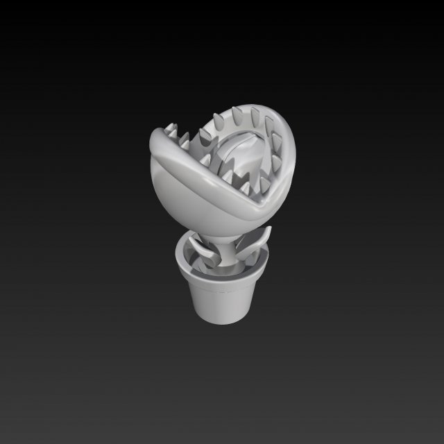 super mario flower 3d print ready model 3D Print Model .c4d .max .obj .3ds .fbx .stl .blend 