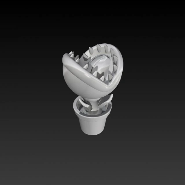super mario flower 3d print ready model 3D Print Model .c4d .max .obj .3ds .fbx .stl .blend 