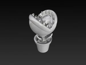 готова модель для 3d друку супер маріо квітка 3D Принт Модель