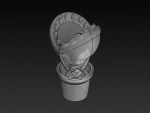 super mario flower 3d print ready model 3D Print Model
