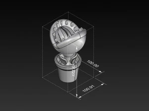 super mario flower 3d print ready model 3D Print Model