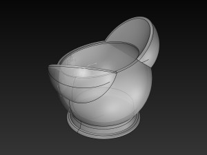 disney inspired succulent pot disneyland logo 3d print ready 3d print model 3Dプリントモデル
