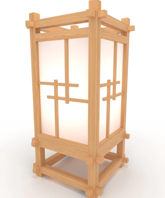 table lamp 3D Model .c4d .max .obj .3ds .fbx .stl .blend