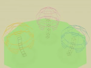 low-poly forest pack 3D Model