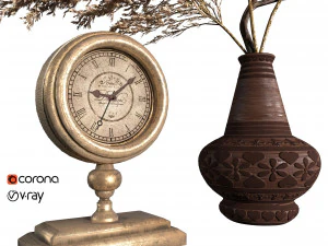 decorative set vol 3 3D Model