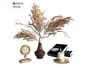 decorative set vol 3 3D Model