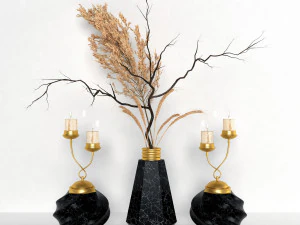 decorative set vol 4 3D Model