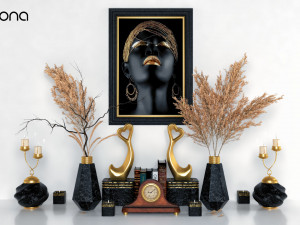 decorative set vol 4 3D Model