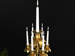 decorative set vol 5 christmas 3D-Modell