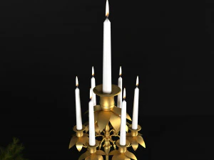 decorative set vol 5 christmas 3D Model