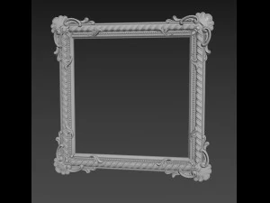 ayna i&ccedil;in &ccedil;er&ccedil;eve 3D Model