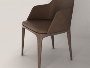 grace chair 3D 모델