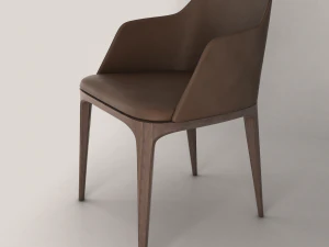 silla de gracia Modelo 3D