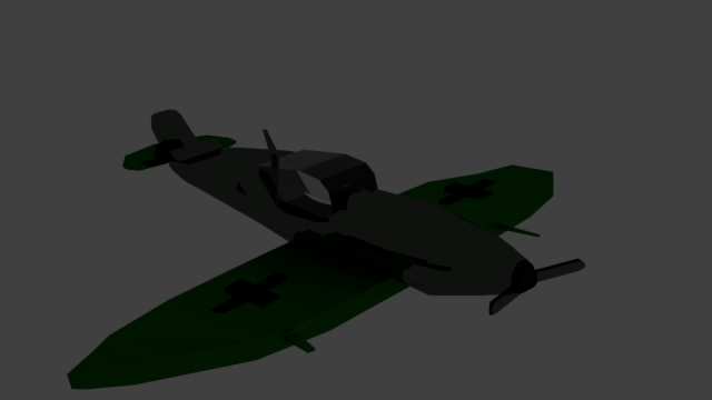 plane ww2 3D Model .c4d .max .obj .3ds .fbx .stl .blend 