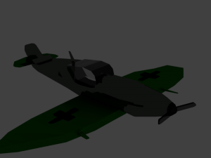 plane ww2 3D Model