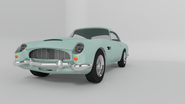 aston martin Model 3D .c4d .max .obj .3ds .fbx .stl .blend 