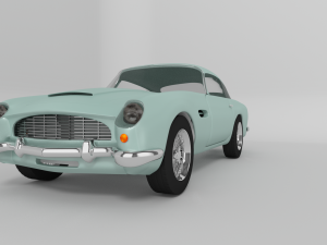 aston martin 3D 모델