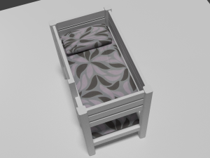 bunk bed 3D Модель