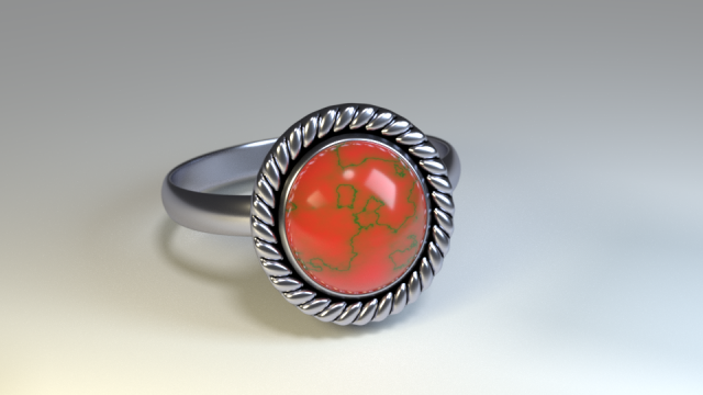 ring 3D 모델 .c4d .max .obj .3ds .fbx .stl .blend 