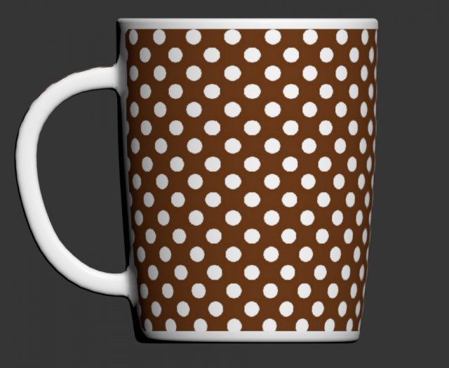pretty mug Modello 3D .c4d .max .obj .3ds .fbx .stl .blend 