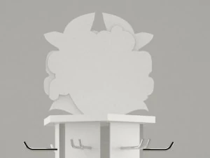 portaspezie Modello 3D