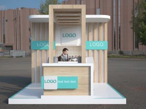 3d exhibition stand 3D Model