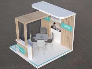 3d exhibition stand Model 3D