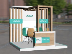 3d exhibition stand Model 3D