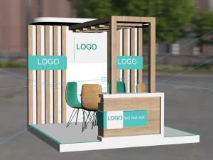 3d exhibition stand 3D Model