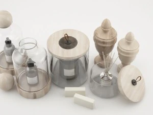 bathroom equipments 3D Model