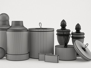 bathroom equipments 3D Model