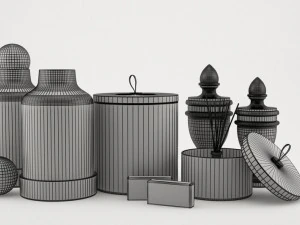 bathroom equipments 3D Model