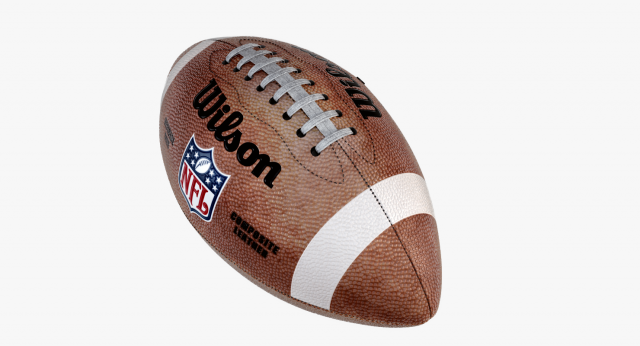 american football 3Dモデル .c4d .max .obj .3ds .fbx .stl .blend 