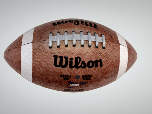 american football 3Dモデル