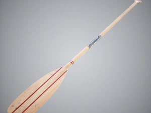 wood oar 3D Model