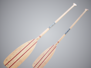 wood oar 3D मॉडल