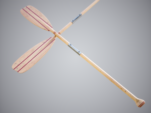 wood oar 3D मॉडल