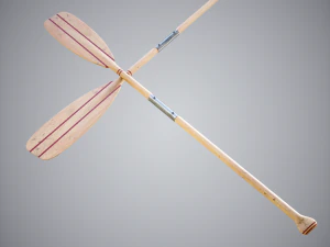 wood oar 3D Model