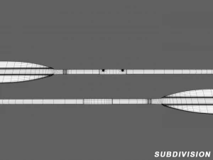 wood oar 3D Model