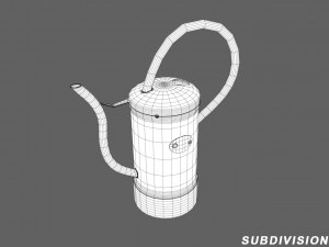 water can old 3D Model