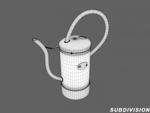 water can old 3D Model