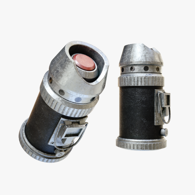 swb grenade 3D 模型 .c4d .max .obj .3ds .fbx .stl .blend 