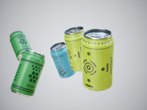can collection for games 3D Model