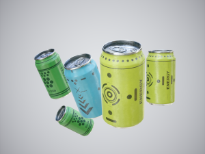 can collection for games 3D Model