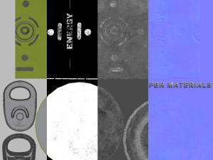 can collection for games 3D Model