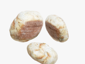 Bread roll 3D Model