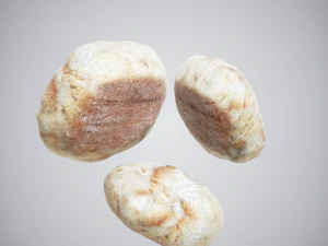 Bread roll 3D Model