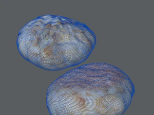 Bread roll 3D Model